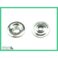 VALVE SPRING COLLARS, TOP, ALLOY (PAIR) TRIUMPH, 650, 750, NOS, 70-1543 A E1543