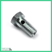 ROCKER OIL DRAIN PIPE BANJO BOLT, TRIUMPH, PRE UNIT TWINS, GENUINE, 70-2767, E2767