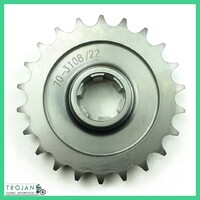 ENGINE SPROCKET, 22T, TRIUMPH, PRE UNIT 1954-62, GENUINE, 70-3108 E3108 22T
