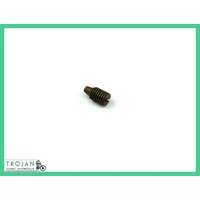 TACHO GEAR HOUSING LOCATER GRUB SCREW, 1/4" x 26TPI, TRIUMPH, NOS, 70-3678