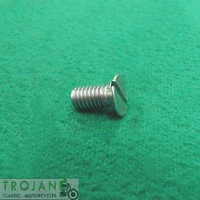 CLUTCH BACKING COVER SCREW , 2BA x 3/8", TRIUMPH, GENUINE, 70-3821, E3821