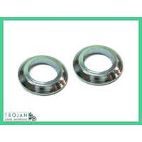 HEMISPHERICAL EXHAUST HEADER CLAMP BOLT WASHER, TRIUMPH (PAIR) GENUINE, 70-8860