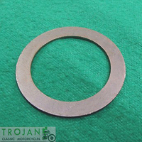 CRANK SPROCKET SHIM, 1" x 1 3/8" 0.30, TRIUMPH, 650, 750, GENUINE, 71-2660, E12660