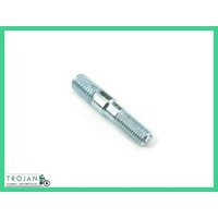 CYLINDER BASE STUD STEPPED, 3/8" 16 UNC x 5/16" 24 UNF,  TRIUMPH, GENUINE, 71-3013