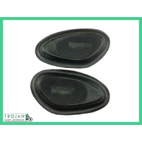 KNEE RUBBERS, TRIUMPH, 1938-1966 (PAIR) 82-1605/6, 82-1605, 82-1606