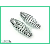 SADDLE, SEAT MOUNTING SPRINGS, 7", TRIUMPH, PRE UNIT RIGID, GENUINE, 82-2835, F2835