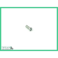 PETROL GAS TANK BADGE MOUNT SCREW, TRIUMPH, PRE UNIT, GENUINE, 82-3113, F3113