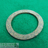 OIL TANK, FORK SPRING ABUTMENT CORK WASHER, TRIUMPH, BSA, GENUINE, 82-4047, F4047