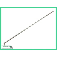 BRAKE ROD, REAR, TRIUMPH TWINS, 1965-70, T150,STAINLESS STEEL,GENUINE, 82-7386 S