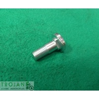 CHAINGUARD TO SWINGARM BOLT, STEPPED, TRIUMPH, GENUINE, 82-9387, F9387
