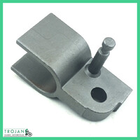 WELD-ON SIDE STAND LUG, KICK PROP LUG, 1", REPAIR, TRIUMPH, BSA, CUSTOM, 83-0035