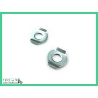 HEADLAMP MOUNT ROLLED WASHER (PAIR) TRIUMPH, 1971-72, GENUINE NOS, 83-2210