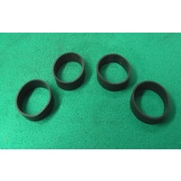 SWING ARM DUST EXCLUDERS, TRIUMPH OIF, 650, 750, 1971-87, (SET) GENUINE, 83-2692