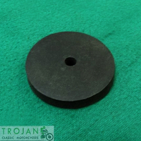 SIDE COVER PANEL RUBBER BUFFER PANEL WASHER, TRIUMPH TR7 T140, GENUINE, 83-7910