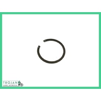 THROTTLE SLEEVE WASHER RETAINING CIRCLIP, TRIUMPH, GENUINE NOS, 97-0232