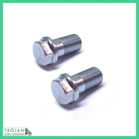 FORK DAMPER TUBE BOLTS FOR TRIUMPH, PRE UNIT TO 1956 (PAIR) GENUINE 97-0398 H398