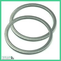 UPPER FORK OIL SEAL RETAINING WASHERS (PAIR) TRIUMPH, GENUINE, 97-0445, H445