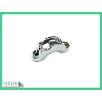 HANDLEBAR LEVER AND SWITCH MOUNTING CLAMP, 7/8", TRIUMPH, GENUINE NOS, 97-0668A