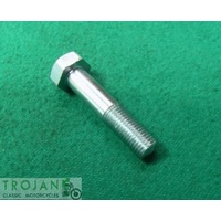 FORK AXLE CAP BOLT, TRIUMPH, BSA, CEI THREAD, GENUINE, 97-1070