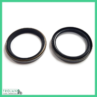 FORK SEALS (PAIR) TRIUMPH PRE-UNIT, 5T, T100, T110, 6T, T120, GENUINE, 97-1168, H1168