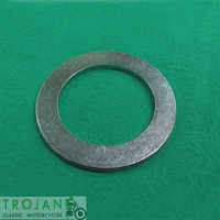 FORK SPRING SUPPORT ABUTMENT WASHER, TRIUMPH, GENUINE, 97-1656, H1656