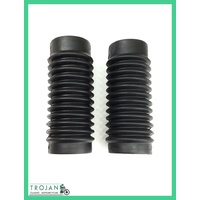 FORK GAITERS FOR TRIUMPH 500 650, BSA, 12 RIB, 1969-1970 HD (PAIR) 97-3635, H3635