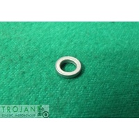 ALLOY FORK DRAIN PLUG WASHER, TRIUMPH, GENUINE, 97-3893, 97-2635, 68-5198, 02-0292