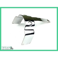 FRONT MUDGUARD BRIDGE, CHROME, TRIUMPH UNIT 750, 1976 ON GENUINE, 97-7004, 97-5058