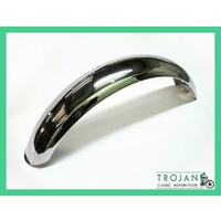 MUDGUARD, FRONT, CHROME, TRIUMPH, TR7, T140, 1976 ON, GENUINE, 97-7039