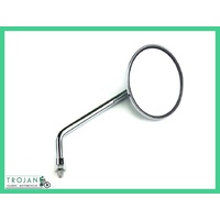 4" MIRROR, UNIVERSAL, CLASSIC ANGLE STEM, 8MM THREAD, BAR0088