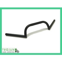HANDLEBAR, 1", ACE, CLUBMAN, BLACK, CAFE RACER, CUSTOM, BAR0134