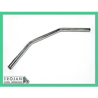 HANDLEBAR, 1", DRAG BAR, STANDARD, CHROME, FLAT BAR, BOBBER, CHOPPER, BAR0135