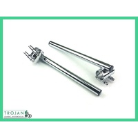 HANDLEBAR, 7/8", CLIP-ON, 36MM, CHROME, CAFE RACERS, BOBBERS, CUSTOMS, BAR0147