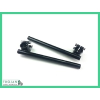 HANDLEBAR, 7/8", CLIP-ON, 33MM, BLACK, CAFE RACERS, BOBBERS, CUSTOMS, BAR0148