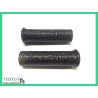HAND GRIPS, 7/8" HANDLE BAR, SAVANAH, BLACK METAL FLAKE (PAIR) CUSTOM, CHOPPER, BOBBER