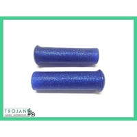 HAND GRIPS, 7/8" HANDLE BAR, SAVANAH, BLUE METAL FLAKE (PAIR) CUSTOM, CHOPPER, BOBBER
