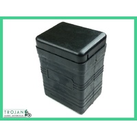 RUBBER BATTERY BOX WITH LID, LUCAS TYPE, TRIUMPH, NORTON, BSA, AJS, BAT0001