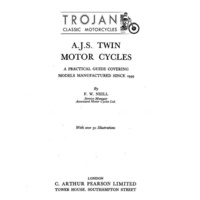 MANUAL, AJS, MATCHLESS, 500 650 TWINS, 1949-1955, BKM0001