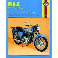 MANUAL, HAYNES, BSA, TWINS, PRE-UNIT, A7/A10, '47-62, BKM0009