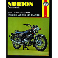 MANUAL, HAYNES, NORTON COMMANDO, 750/850, '68-77, BKM0011