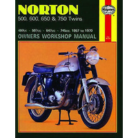 MANUAL, HAYNES, NORTON 500, 600, 650, 750, 1957-70, BKM0012
