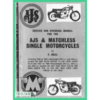 MANUAL, AJS, MATCHLESS, 250, 350, 500, 600 SINGLES, 1957-1966, BKM0020