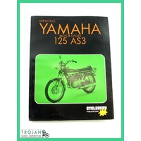 MANUAL, CLYCLESERV, YAMAHA, 125 AS3, 1972, BKM0025
