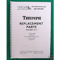 PARTS BOOK, TRIUMPH, 1968, TIGER 90, TIGER 100, BKP0008