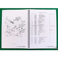 PARTS BOOK, TRIUMPH, 1976-1977, T140V, TR7RV, BKP0012