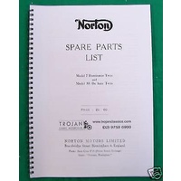 PARTS BOOK, NORTON, 7 DOMINATOR, 88 DELUXE TWINS, 1955, BKP0025