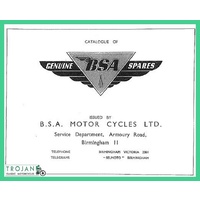 PARTS BOOK, BSA, B40, 1961-1964, BKP0034