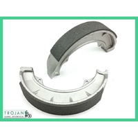 BRAKE SHOES, FRONT, BSA, 8" HALF WIDTH HUB, A, B, M SERIES, 67-5558