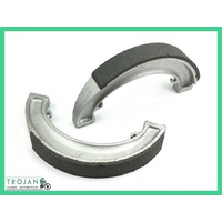BRAKE SHOES, FRONT, TRIUMPH, 8", FULL WIDTH HUB, 1958-65, 37-1410, 37-1411