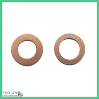 FRONT BRAKE MASTER BANJO WASHER SET, TRIUMPH, TR7, T140, T160, 60-4182, 60-4184